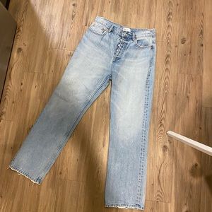 Zara straight leg jeans